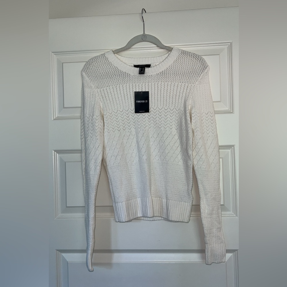 Forever 21 White Sweater